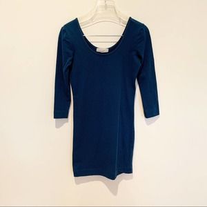 Forever 21 Bodycon Blue Dress
